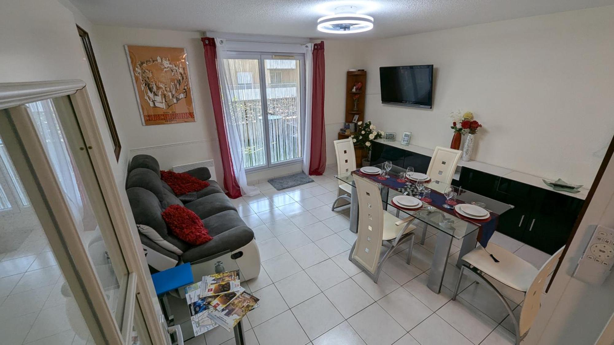 Appartement Carcaluxe Каркассонн Екстер'єр фото